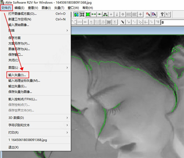 r2v图片转cad软件