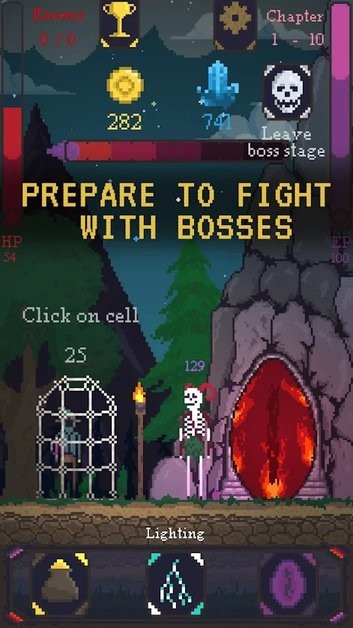 点击非空闲世界游戏