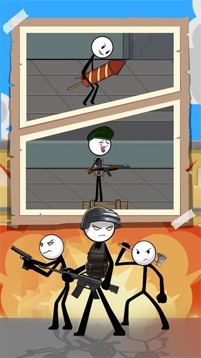 火柴人吃鸡日记5游戏下载