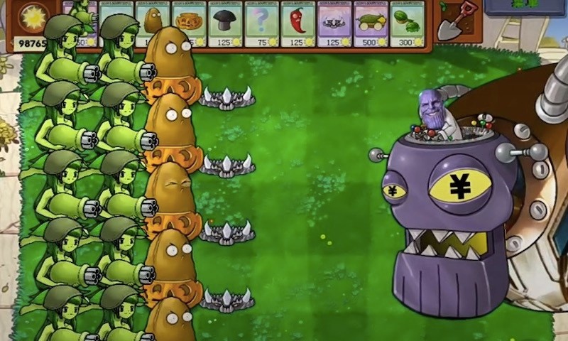 植物大战怪兽娘化版游戏