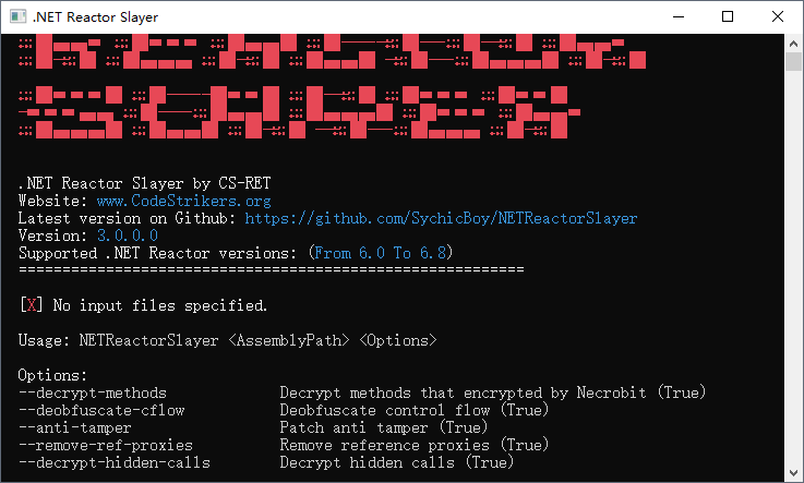 开源脱壳工具.Net Reactor Slayer