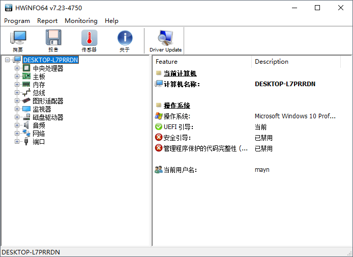 hwinfo测试软件 for Windows 32+64 位