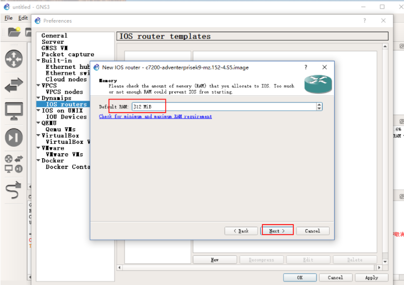 GNS3+GNS3.IOU.VM.ova安装说明