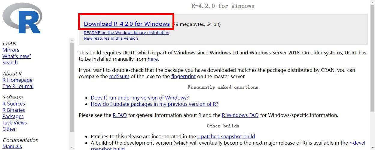 r语言程序包下载