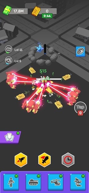 入侵破坏者空闲防御游戏