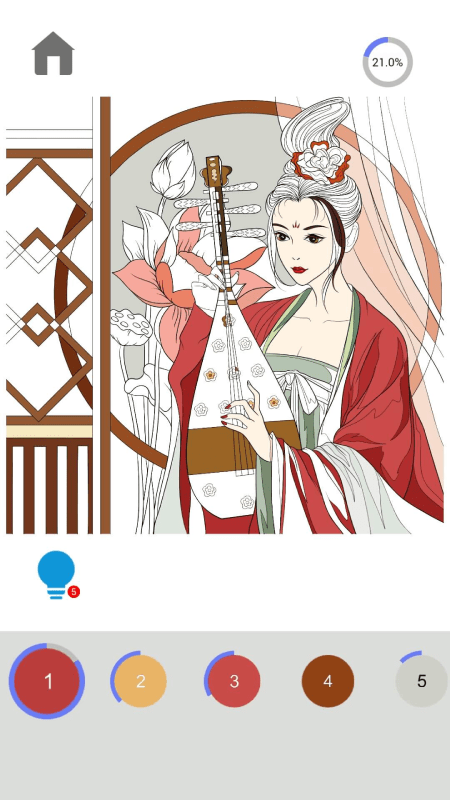 二次元涂色游戏下载