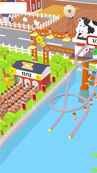 闲置水上滑梯游戏