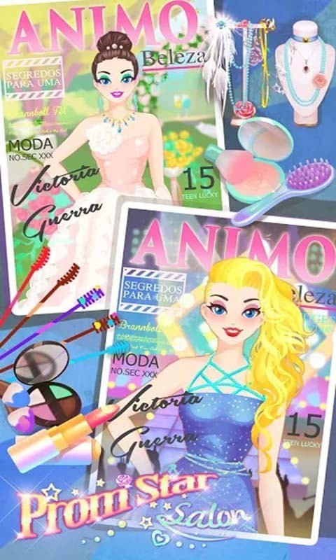 公主化妆换装舞会游戏