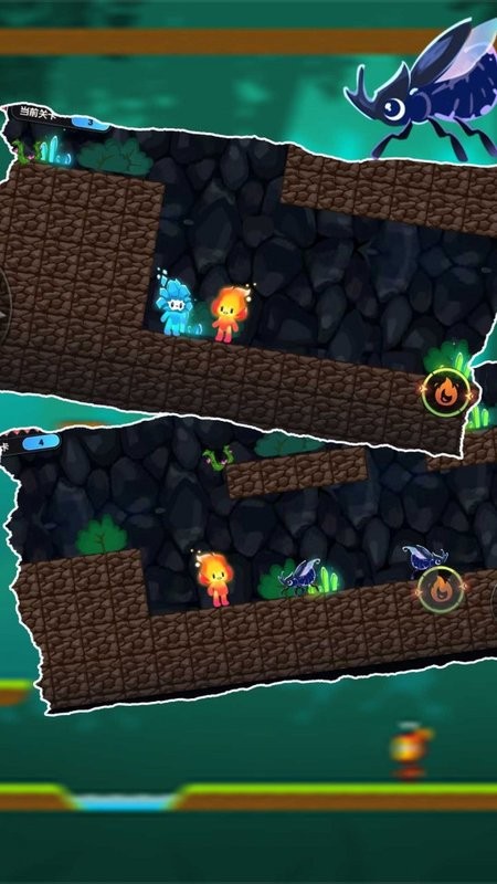 红蓝大冒险游戏