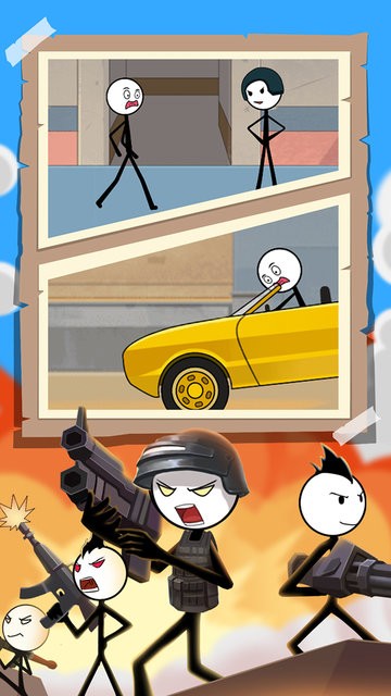 火柴人吃鸡日记4游戏