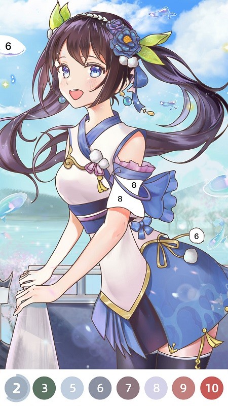 泡泡填色游戏 泡泡填色游戏