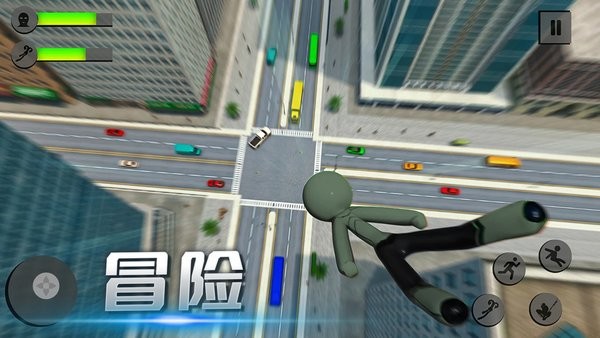 火柴人绳索王者游戏