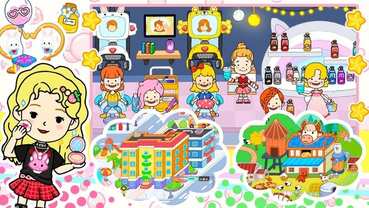 迷你米加世界小镇游戏