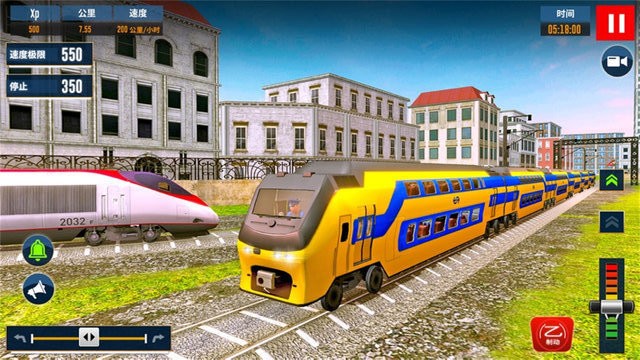 真实模拟地铁驾驶游戏