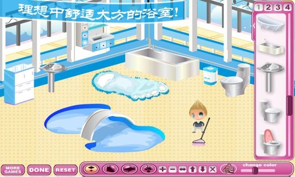 我的美丽公主房间游戏