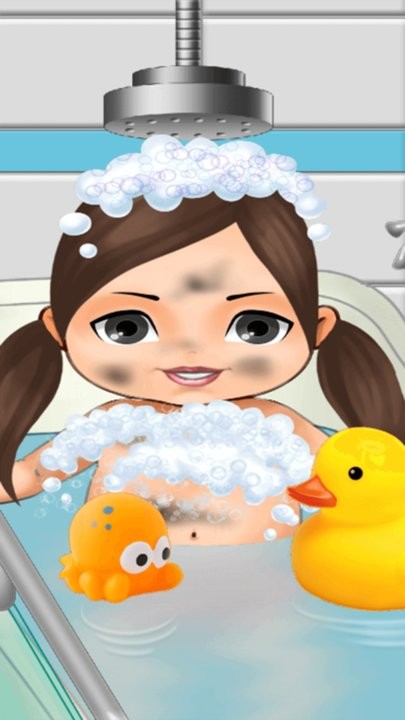 宝宝洗澡沙龙游戏