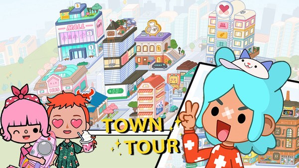 托卡世界三丽鸥小镇游戏