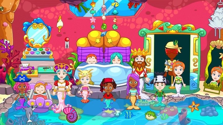 小小人鱼家族最新版 小小人鱼家族游戏