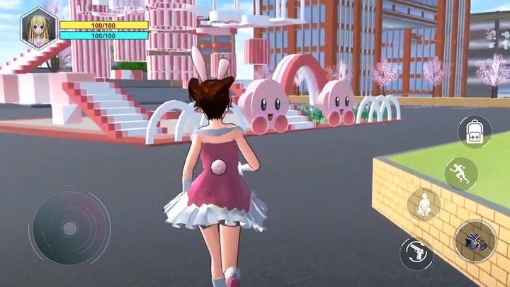  樱花校园闪亮女生游戏