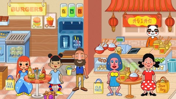 迷你校园超市购物游戏